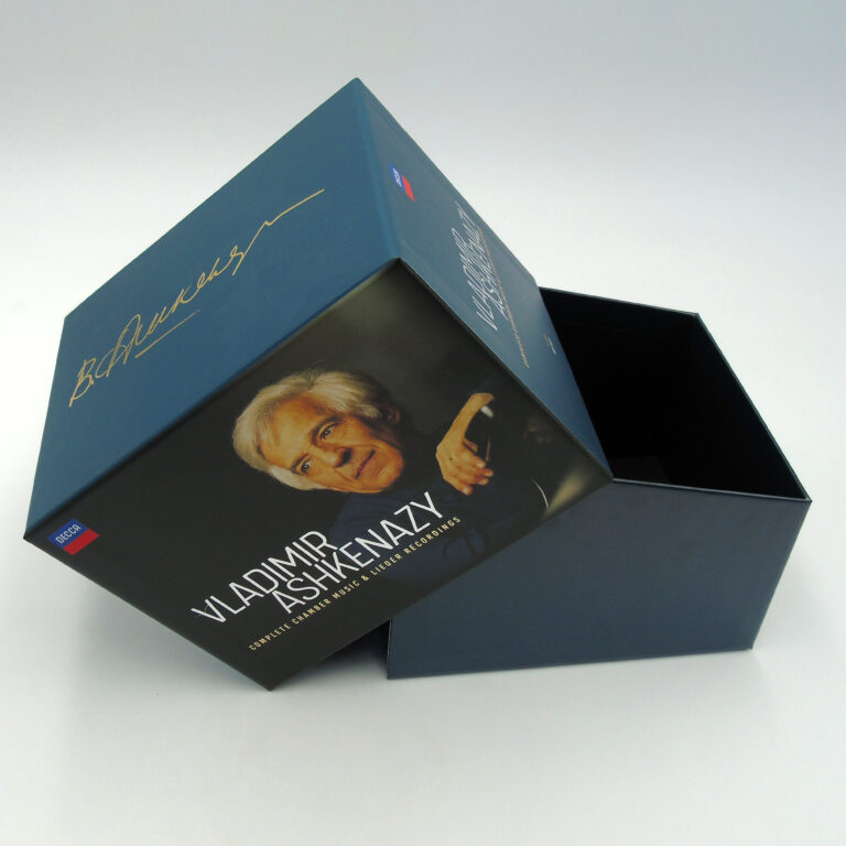 CD-Box mit schräger Kante