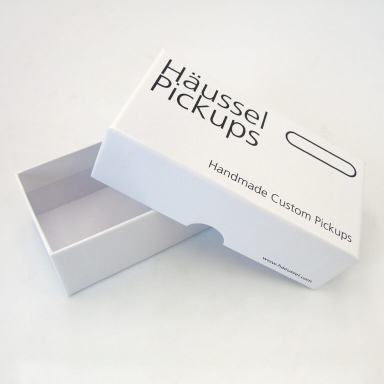 Stülpdeckelkarton für handgemachte Ware