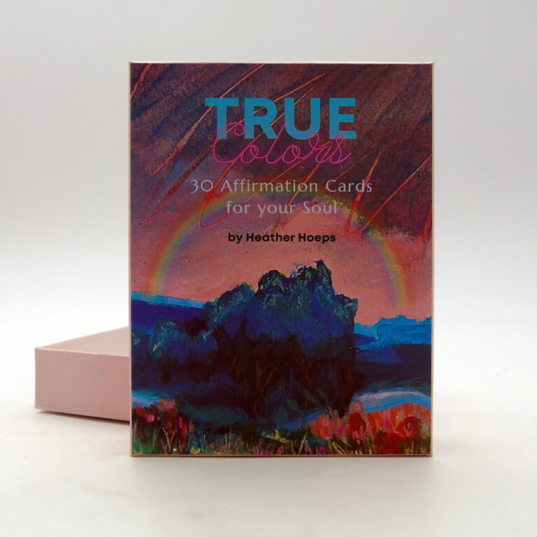 Karton für Affirmation-Cards