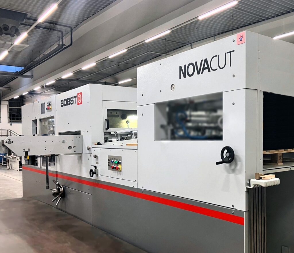 Abbildung Stanzanlage BOBST Novacut